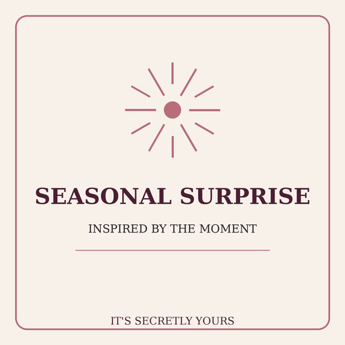 Seasonal Surprise Box branded product cover for It's Secretly Yours