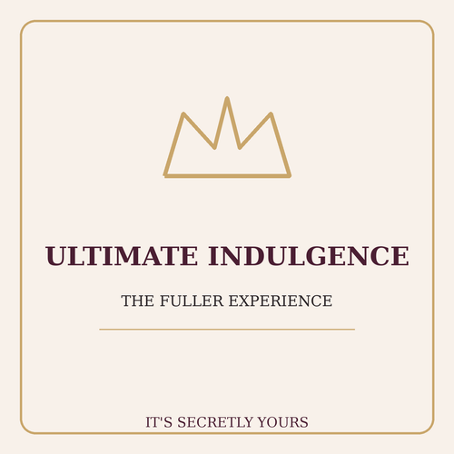 Ultimate Indulgence Box branded product cover for It's Secretly Yours
